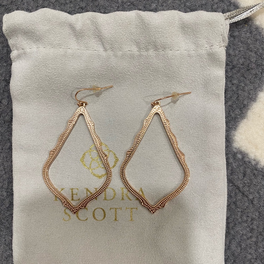 Kendra Scott Rose Gold Earrings